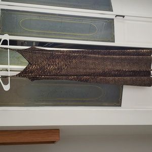 Michael Kors leopard maxi dress xs